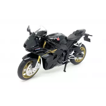 PULIO motorkerékpár MSZ 1/12 Honda CBR1000RR-R Fireblade SP fekete die-cast modell