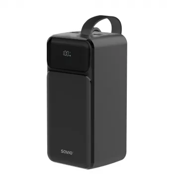 SAVIO BA-14 50000 mAh powerbank fekete