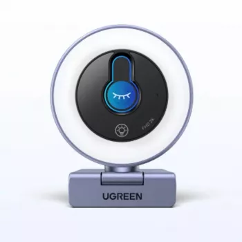 UGREEN CM910 webkamera, 2K, 30FPS, LED fény, beépített mikrofon