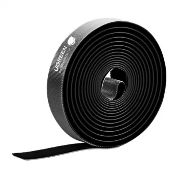 UGREEN LP124 kábelrendező tépőzár 2m fekete