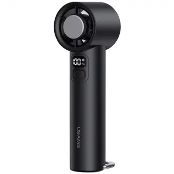 USAMS Ice-Cooling kézi ventilátor 2000mAh, fekete