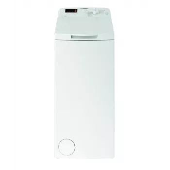 Indesit BTWWS60400PLN felültöltős mosógép, 6 kg, 1000 ford/perc, fehér