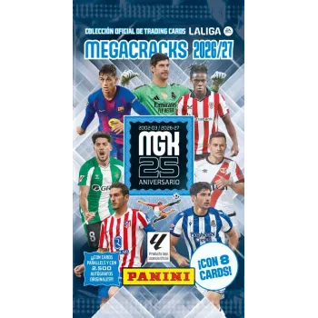 Panini La Liga 2027 gyűjtőkártya-display, 50 csomag