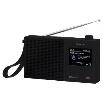 SENCOR SRD 7790B DAB+ rádió FM, Bluetooth, USB, 2,4