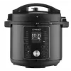CONCEPT CK8000 többfunkciós főző forrólevegős fritőz funkcióval, 6L edény, 3,5L kosár, 1500W, 10 program, fekete/ezüst