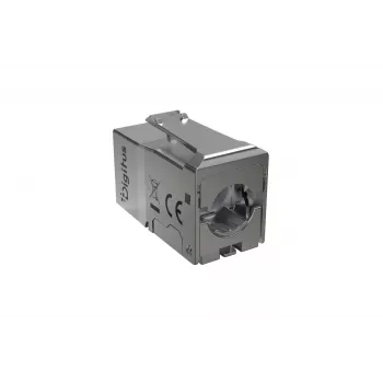 DIGITUS Keystone-modul Cat. 6A, árnyékolt, szerszám nélküli, RJ45, ezüst