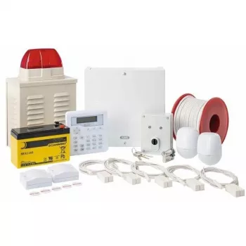 ABUS AZAA10200 Terxon SX riasztórendszer-készlet, 8 vezetékes zóna, 1 szabotázszóna