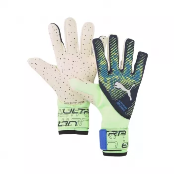 PUMA Ultra Ultimate 1 NC kapuskesztyű Green Flash White Blue Glimmer 9.5