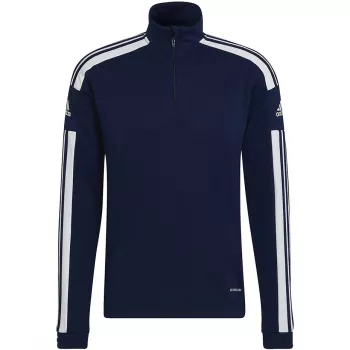adidas Squadra 21 edződzseki Navy Blue HC6283 2XL férfi újrahasznosított poliészter AEROREADY negyedcipzárral