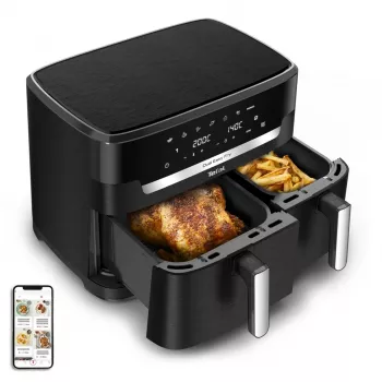 Tefal ActiFry Dual Motion forrólevegős fritőz EY9428E 1,7 kg fekete