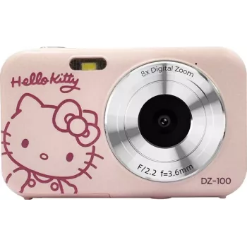Yashica YAS-DZ10HKP-PN 10,1 MP digitális fényképezőgép, 3x optikai zoom, 6,9 cm (2,7 inch) LCD, rózsaszín