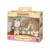 Sylvanian Families csokoládé nyuszi testvér fürdőszoba szett