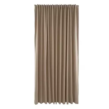 Bari függönypanel világosszürke 260x280 cm, áttetsző, egyszínű, bélés nélkül, 1 panel