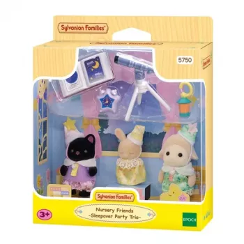 Sylvanian Families kalandos faház ottalvós parti játékszett