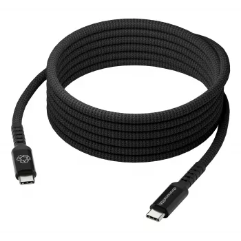 dbramante1928 Copenhagen USB-C USB-C-re fonott kábel 1 m fekete