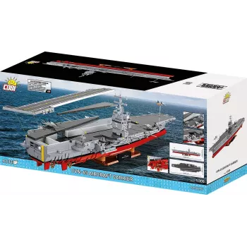 COBI 6131 PCS HC WWII /4869/ CVN-65 repülőgép-hordozó építőkészlet