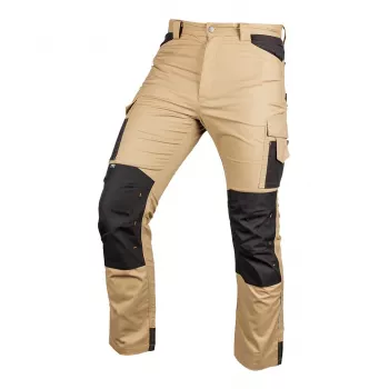 NEO TOOLS 81-350-3-XS Mix&Match vászon munkamellény Cordura megerősítéssel, bézs-fekete, XS méret
