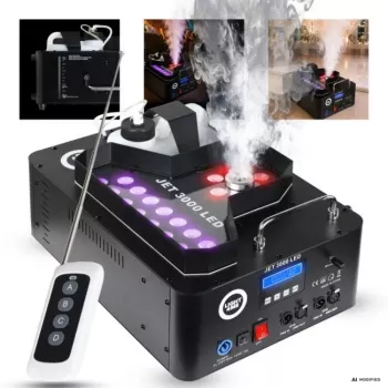 LIGHT4ME JET 3000 LED függőleges füstgép 3000W DMX RGB