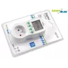GreenBlue GB107 digitális programozható időzítőkapcsoló 16 program 230V 16A Schuko