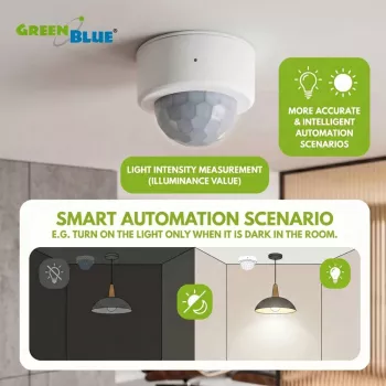 GREENBLUE Tuya Zigbee mozgásérzékelő GB740