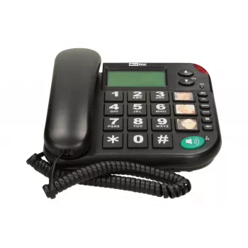MAXCOM KXT 480 BB LCD-kijelzős vezetékes telefon, fekete