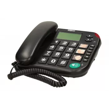 MAXCOM KXT 480 BB LCD-kijelzős vezetékes telefon, fekete