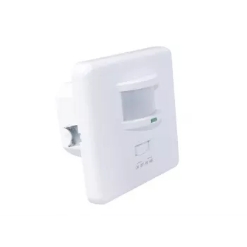 MACLEAN MCE18 PIR mozgásérzékelő hangérzékeléssel, fali szerelés, 160°, 1200W, fehér