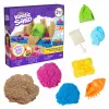 Kinetic Sand Beach Adventure készlet – 907 g homok 3 színben, formákkal, szerszámokkal és játéktállal