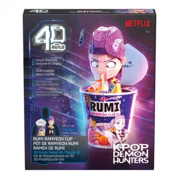 Spin Master 4D Build K-Pop Demon Hunters Rumi Ramen Cup 3D kirakó