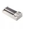 DELI E3895-EU A3 irodai laminálógép | 250 mm/perc meleghengeres laminálás, max. 125 mikron, elakadásgátló, hideglaminálás, fekete/ezüst