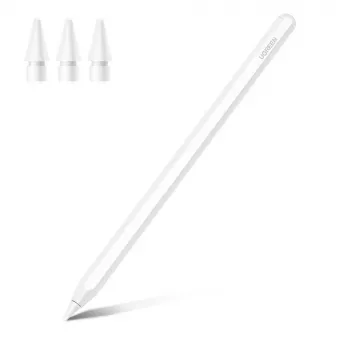 UGREEN LP653 stylus toll Apple iPad-hez vezeték nélküli töltéssel, fehér