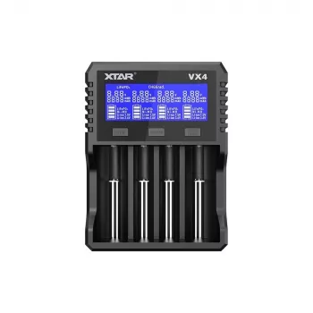 XTAR VX4 V2 KT Li-ion/LiFePO4/Ni-MH 18650 akkumulátortöltő
