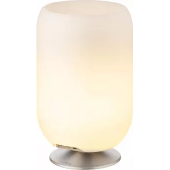KOODUU LED lámpa hangszóróval és hűtővel Atmos ezüst