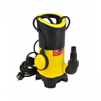 AWTOOLS AW szennyvízszivattyú 900W merülőszivattyú szennyvízhez úszókapcsolóval, 14000 L/h, 9 m emelőmagasság, 35 mm részecske, 10 m kábel