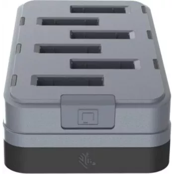 Zebra WS301 6 foglalatos tartalékakkumulátor-töltő 6 akkumulátor töltéséhez. Ország - USB Type-C