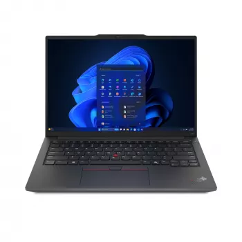 Lenovo ThinkPad E14 Gen 6 Ryzen™ 5 7535U 256GB SSD 16GB 14 WUXGA (1920x1200) IPS WIN11 Pro FEKETE háttérvilágítású billentyűzet FP-olvasó 1YW