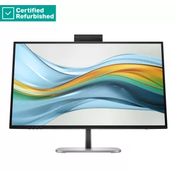 RENEW GOLD HP 527pm Series 5 Pro QHD konferenciamonitor - 27 2560x1440 QHD 350-nit 100Hz AG, IPS, USB-C(100W/15W)/HDMI/DP Daisy-Chain, 3x USB-A, hangszóró, webkamera, RJ-45 LAN, magasságállítható/dönthető/forgatható/elforgatható, 1 év (E27m helyett)