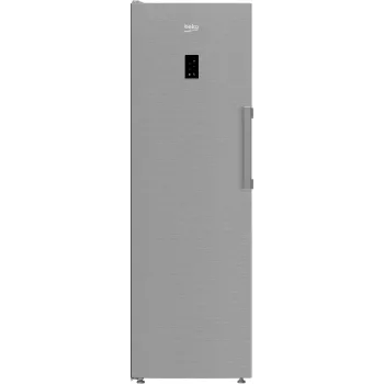 BEKO fagyasztó B3RMFNE314XB, energiahatékonysági osztály E, 186,5 cm, 286L, inox szín