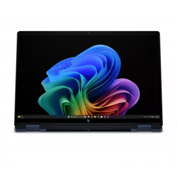 HP OmniBook X Flip x360 NG AI 14-kc0001nnx – Ryzen AI 7 450, 32GB LPDDR5X 8533 on-board, 1TB, érintő/14,0 3K (2880x1800) OLED Brightview LBL, Atmospheric Blue – 5MP IR TNR, 65W AC-adapter nélkül, Win 11 Home, 1 év