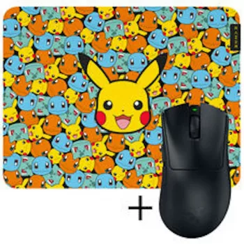 Razer DeathAdder V4 Pro játékegér + Razer Gigantus V2 egérpad csomag