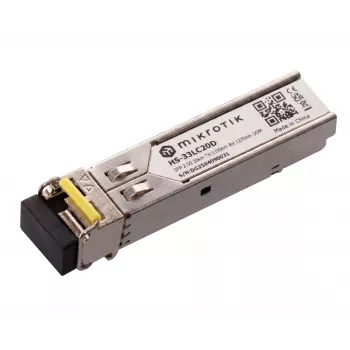 HÁLÓZATI TRANSCEIVER SFP/HS-2733LC20D MIKROTIK