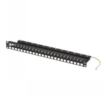 BLACKBOX CAT6A üres patch panel, 24-port - 24 port