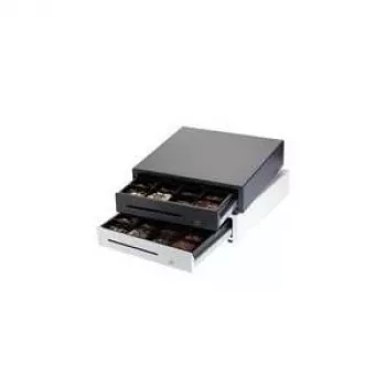 Metapace K-1 rozsdamentes acél pénztárfiók elölnézeti nyílás méretek SxMxM 410x114x415mm betét 6