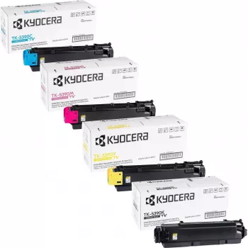 Kyocera eredeti TK-5390 toner - 4-es multipack cián magenta sárga fekete - eredeti - toneregység