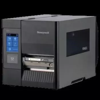 HONEYWELL PD45S0C, színes LCD, közvetlen hő- és hőtranszfer nyomtató, Ethernet, 203 dpi, címkeleválasztó érzékelő, visszatekercselő, lehúzó funkció, tápkábel nélkül, EU - Címkenyomtató - Színes