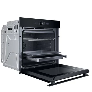 WHIRLPOOL Oven WOI4S8PM1SB, Black, Energy class A+, 6th SENSE