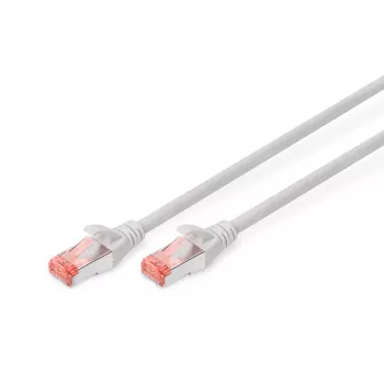 DIGITUS CAT6 S/FTP patchkábel, 0,5 m, szürke