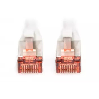 DIGITUS CAT6 S/FTP patchkábel, 0,5 m, szürke