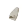 MicroConnect KON503W RJ45 húzásmentesítő hüvely, fehér, 50 darab