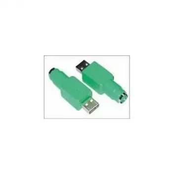 Microconnect USBAPS2F kábeladapter USB – PS/2 zöld